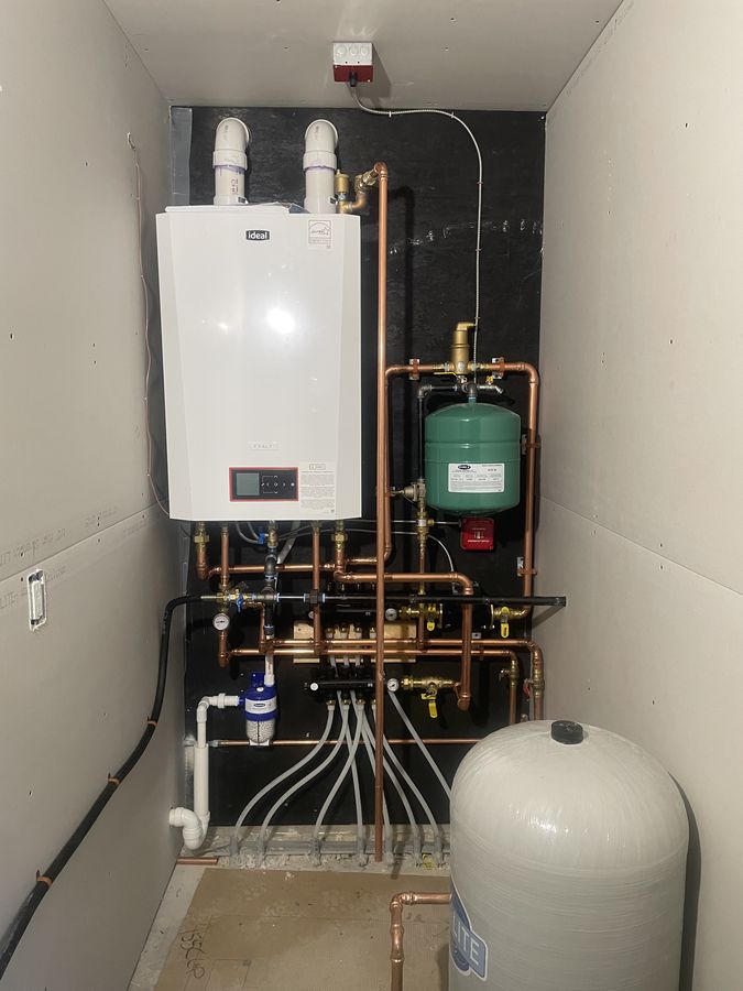 Ideal Exalt Gas Boiler — Complete Install