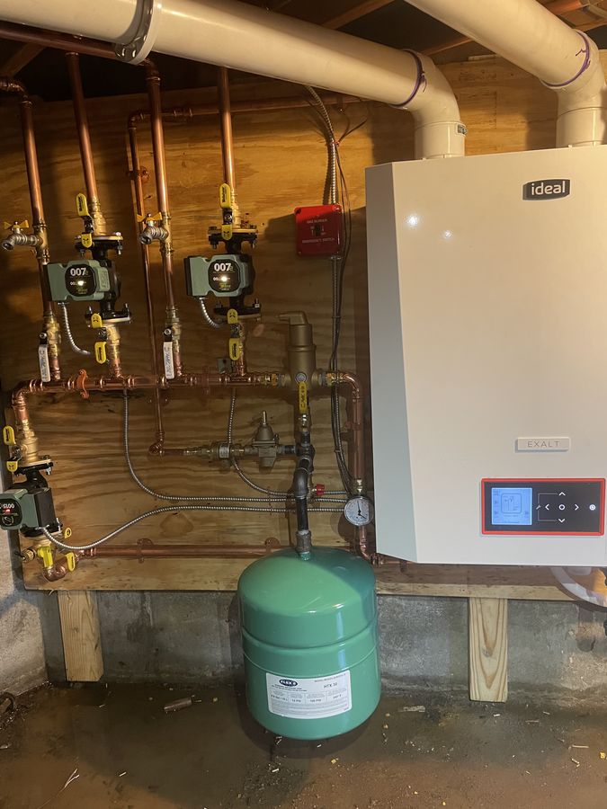 Ideal Exalt Natural Gas Boiler — Zone System