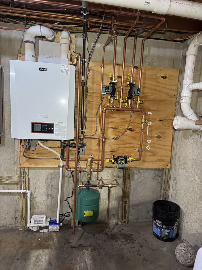 Ideal Exalt Boiler with Multi-Zone Copper Piping