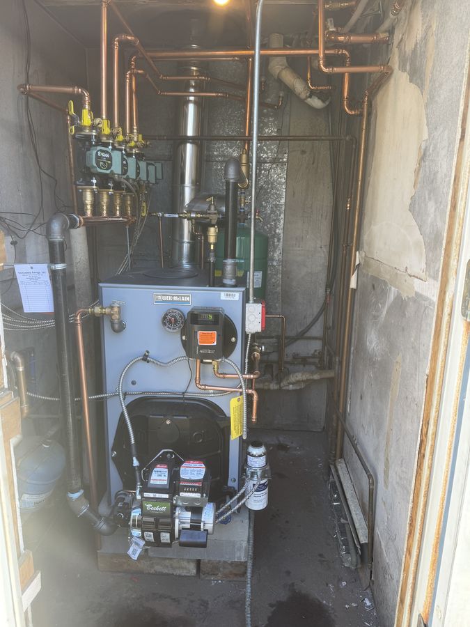 Weil-McLain Oil Boiler — New Installation