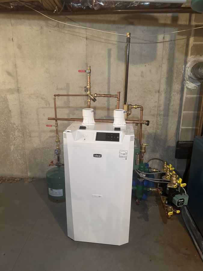 Ideal Exalt 750 Gas Boiler — New Installation