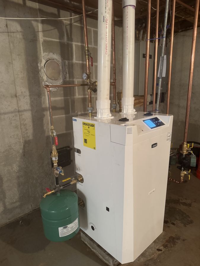 Ideal Exalt Gas Boiler — New Installation