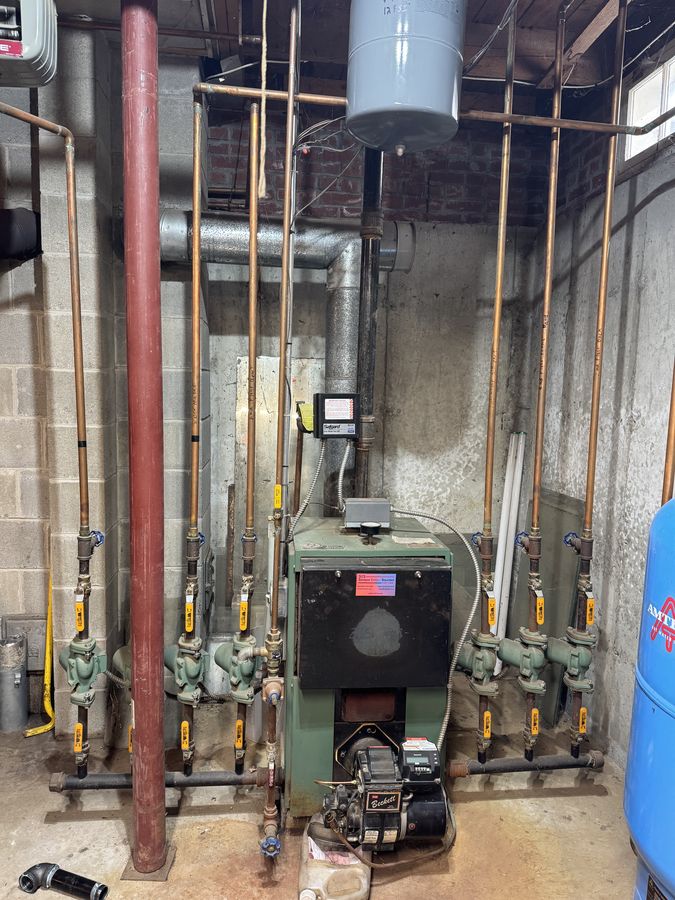 Existing Oil Boiler — Tune-Up & Service