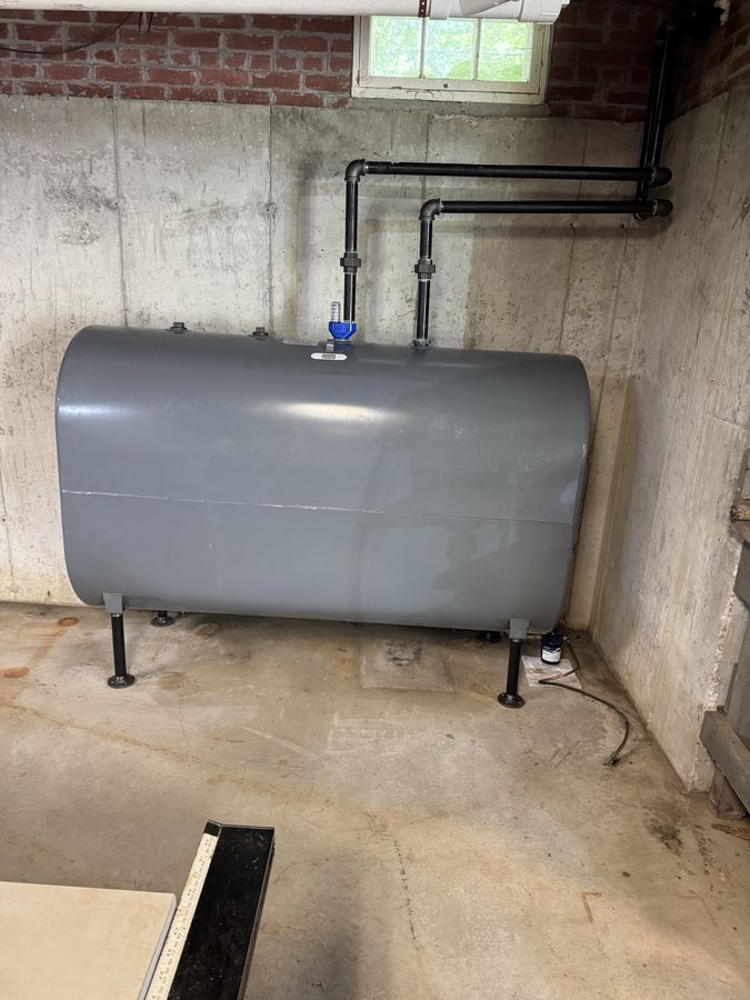 Fuel Oil Tank — New Installation
